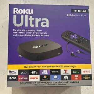 Roku Ultra Streaming Player NWT